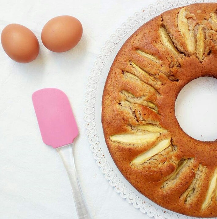 Torta di mele e castagne